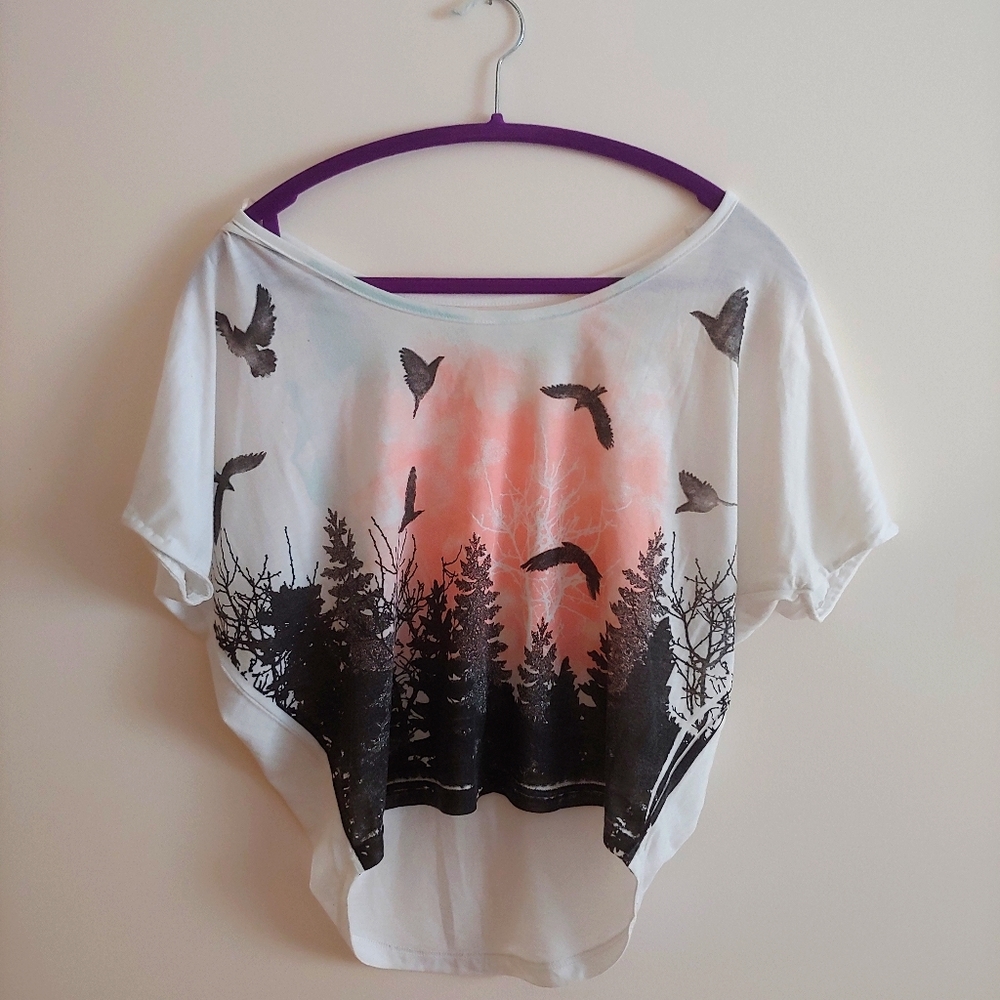 Batwing top